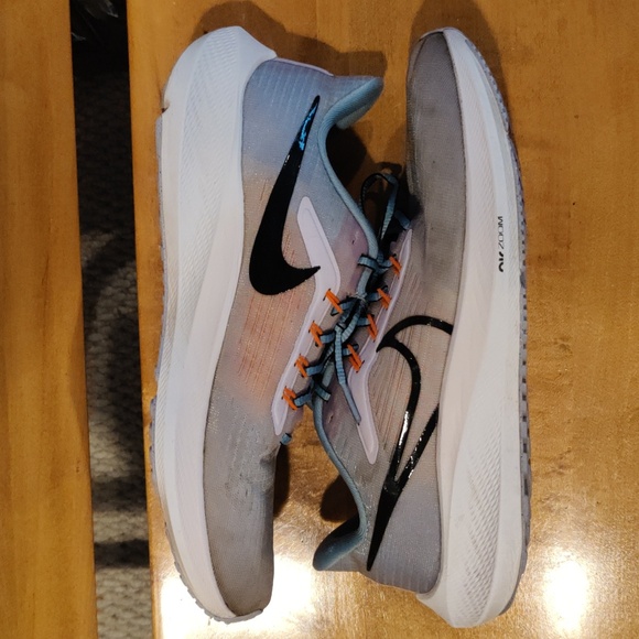 Nike Air Zoom Pegasus 39 tie dye effect gray purple orange and blue  size 9.5 - Picture 7 of 11